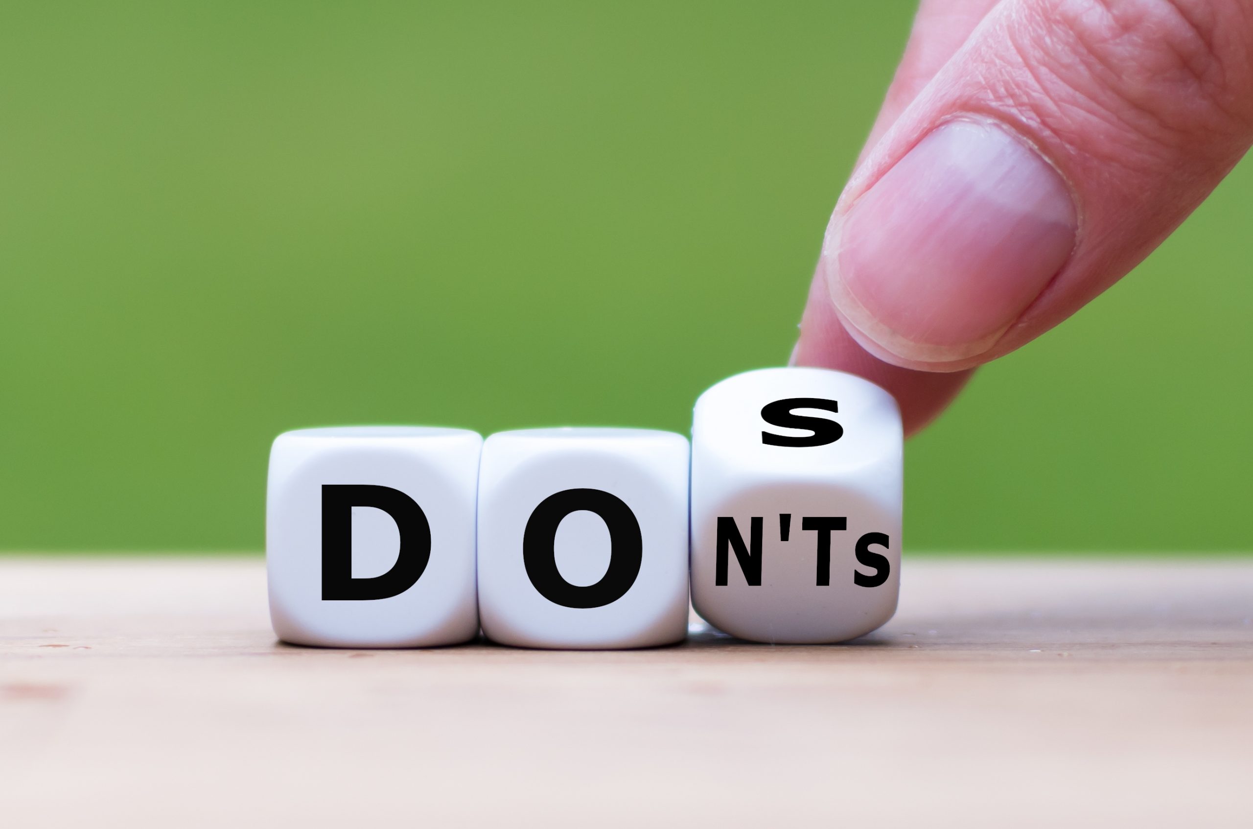 Dos and Don’ts for policy messages - Words2Win